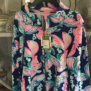 Lilly Pulitzer Reagan Zip Up XL